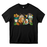 Black horses coffee cups Heavy Core Tee - Zillion Design Studio