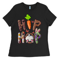 Black hip hop easter bunny Ladies Tee - RanaPortraitStore