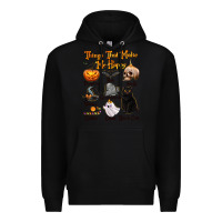Black Things That Make Me Happy Premium Hoodie - texasbilliewilder