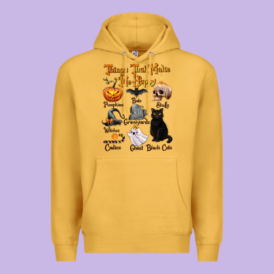 Things That Make Me Happy Premium Hoodie Designed By Texasbilliewilder