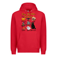 Red Things That Make Me Happy Premium Hoodie - texasbilliewilder