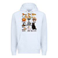 White Things That Make Me Happy Premium Hoodie - texasbilliewilder