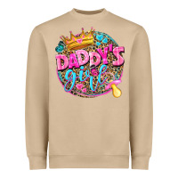 Mushroom daddys girl Heavyweight Sweatshirt - NancyCooperArtShop