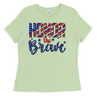 Matcha honor the brave Ladies Tee - texasbilliewilder