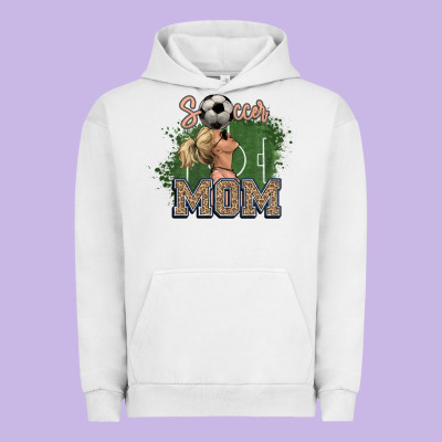 Soccer Mom Mother's Day Urban Hoodie Designed By Howdyjamesfarm