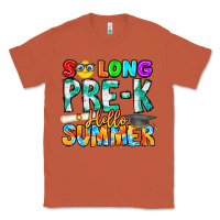 Copper So Long Pre K Hello Summer Classic Tee - CowhideDigitalArt