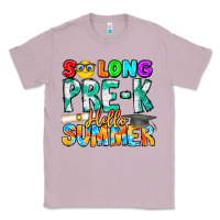 Lilac So Long Pre K Hello Summer Classic Tee - CowhideDigitalArt