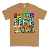 Toasted Coconut So Long Pre K Hello Summer Classic Tee - CowhideDigitalArt