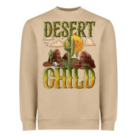 Mushroom desert child cactus Heavyweight Sweatshirt - NancyCooperArtShop