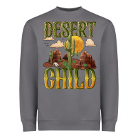 Storm desert child cactus Heavyweight Sweatshirt - NancyCooperArtShop