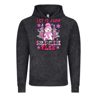 Vintage Black let it snow somewhere else Vintage Hoodie - AdoDesignShop