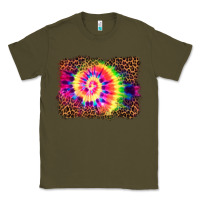 Army Green tie die background Classic Tee - BarkalooDesign