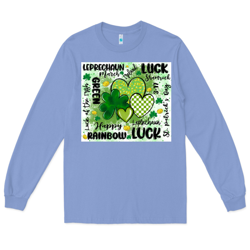 St Patricks Day Long Sleeve Tee by MaliasSmallBusiness | Teevron