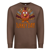 Chestnut Happy Turkey Day - Thanksgiving Party Premium Sweatshirt - Bettercallsaul