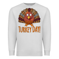 Dove Grey Happy Turkey Day - Thanksgiving Party Premium Sweatshirt - Bettercallsaul