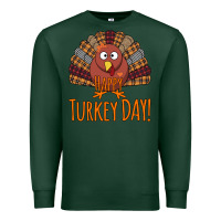 Happy Turkey Day - Thanksgiving Party Premium Sweatshirt | Teevron