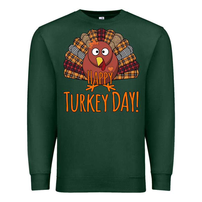 Happy Turkey Day - Thanksgiving Party Premium Sweatshirt by Bettercallsaul | Teevron