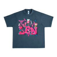 Midnight Navy lpn cancer  nurse with Urban Heavy Tee - AdoDesignShop
