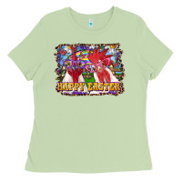 Matcha happy easter roosters Ladies Tee - RanaPortraitStore