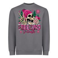 Storm freezing to death winter skull Heavyweight Sweatshirt - Jasminsmagicworld