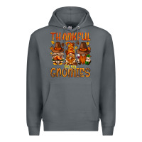 Rock thankful for my gnomies Premium Hoodie - NancyCooperArtShop