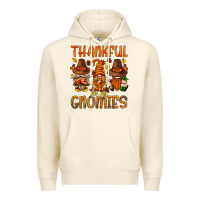 Sandshell thankful for my gnomies Premium Hoodie - NancyCooperArtShop