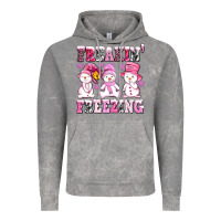 Cloud Rock freaking freezing with Snowmans Vintage Hoodie - AdoDesignShop