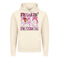 Vintage Artic freaking freezing with Snowmans Vintage Hoodie - AdoDesignShop