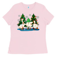 Christmas Duck Ladies Tee | Teevron