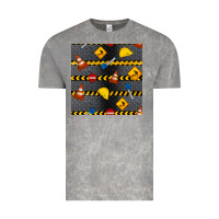 Cloud Rock construction signs seamless pattern Vintage Tee - BundleAndBundleShop