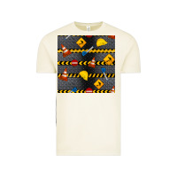 Vintage Arctic construction signs seamless pattern Vintage Tee - BundleAndBundleShop