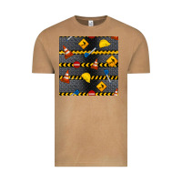 Vintage Camel construction signs seamless pattern Vintage Tee - BundleAndBundleShop