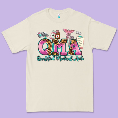 Qma Qualified Medical Aide Premium Tee Designed By Adodesignshop