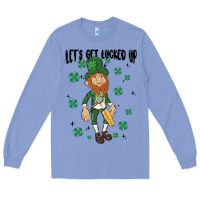 Colony Blue let's get lucked up Long Sleeve Tee - MaliasSmallBusiness