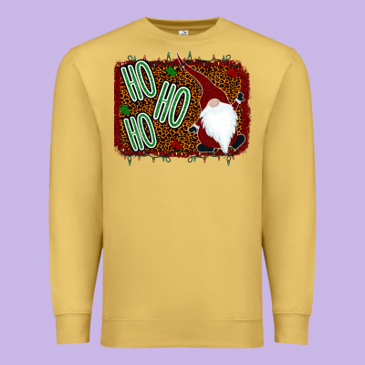 Ho Ho Ho Gnomes Premium Sweatshirt Designed By Bettercallsaul