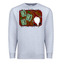 Heather Grey Ho Ho Ho Gnomes Premium Sweatshirt - Bettercallsaul