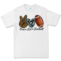 White peace love football Premium Tee - RanaPortraitStore