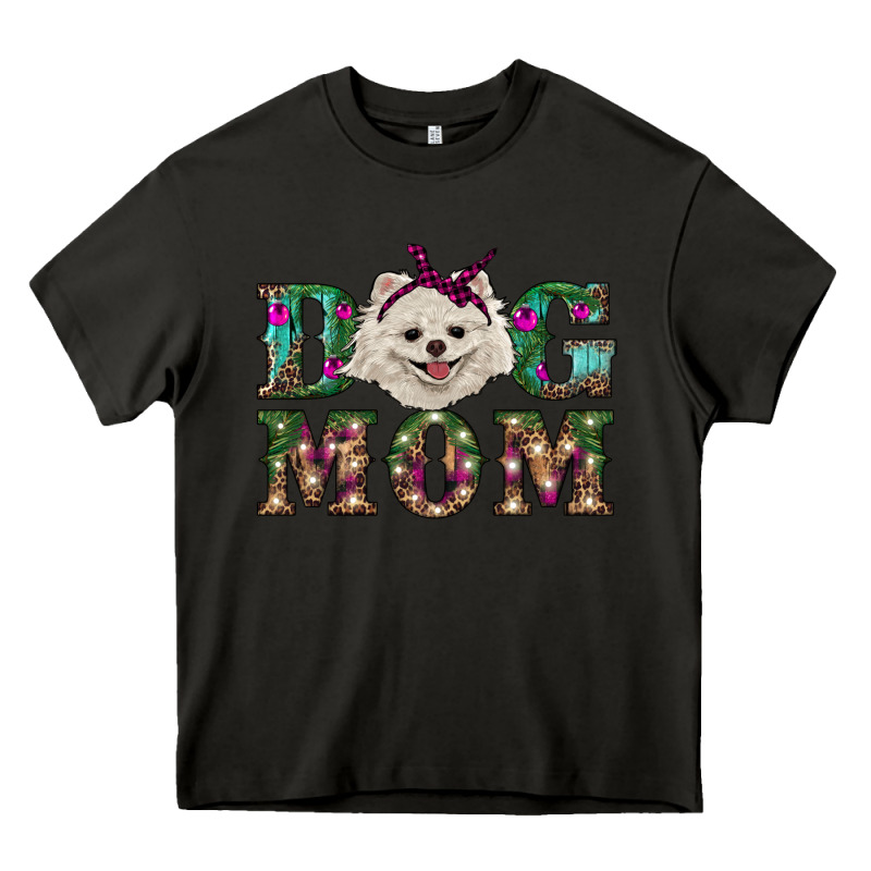 Christmas Dog Mom Pomeranian Heavy Core Tee by RanaPortraitStore | Teevron