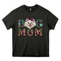 Asphalt Christmas dog mom Pomeranian Heavy Core Tee - RanaPortraitStore