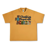 Peanut Butter christmas begins with christ Urban Heavy Tee - AdoDesignShop