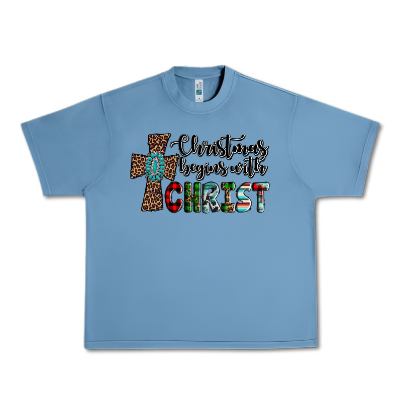 Christmas Begins With Christ Urban Heavy Tee by AdoDesignShop | Teevron