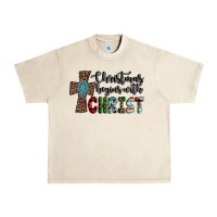 Sandshell christmas begins with christ Urban Heavy Tee - AdoDesignShop