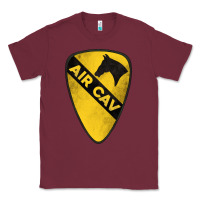 Burgundy 1st cavalry division air cav Classic Tee - Jasminsmagicworld