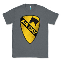 Charcoal Heather 1st cavalry division air cav Classic Tee - Jasminsmagicworld