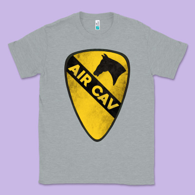 1st Cavalry Division Air Cav Classic Tee Designed By Jasminsmagicworld