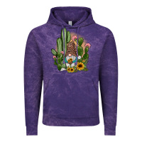 Cloud Purple cactus gnomes Vintage Hoodie - JahusDesignShop