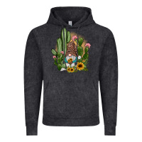 Vintage Black cactus gnomes Vintage Hoodie - JahusDesignShop