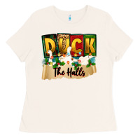 Bone christmas duck the halls Ladies Tee - Zillion Design Studio