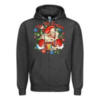 Mexican Santa Zipper Hoodie | Teevron