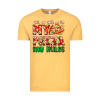 Vintage Mustard my pizza  my rules Vintage Tee - AdoDesignShop